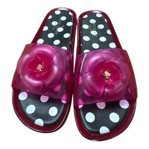Kate Spade Pink Floral Sandals